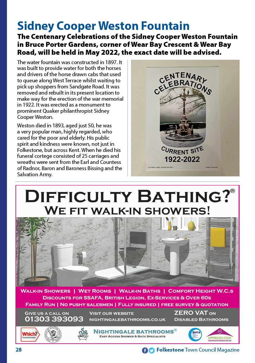 Ftcm21 Folkestone Town Council Community Magazine Issue 21