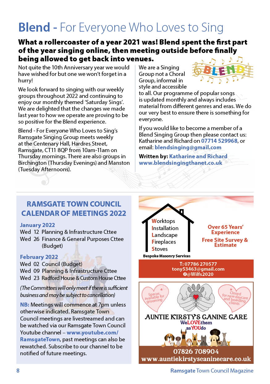 Rtc35 Ramsgate Town Council Community Magazine Issue 35